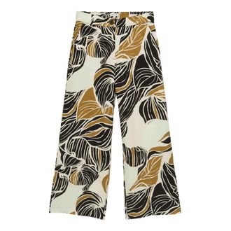 Tom Tailor Wijde Culotte Broek - Dames - Broeken - Veelkleurig - Maat: S