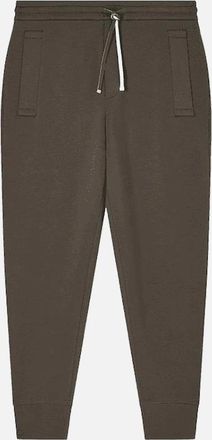 Emporio Armani Mens Cotton Grey Jersey Joggers - Size: 33/32/32