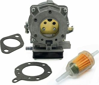 OEM Carburador Para Motor Briggs & Stratton De 16,5 Hp De Dos Cilindros Opuestos, Modelo 42a707, Con Bomba De 4 Tornillos