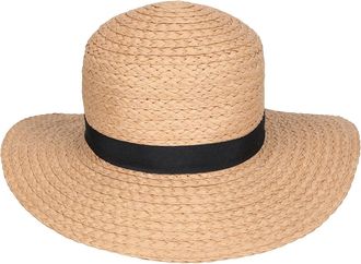 Mountain Warehouse Womens Mountain Warehouse Womens/Ladies Straw Wide Brim Sun Hat - Cream - Size: ONE size