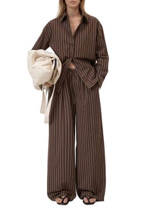 Closed Wynston Wide Pants In Maple Brown