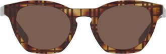 Burberry Yvette Brown Cat Eye Ladies Sunglasses BE4367 398273 49