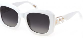 Just Cavalli Womens SJC085V540847 SJC085V54 54 0847 Sunglasses - White - One Size