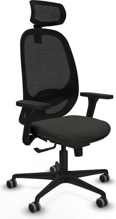 Piqueras y Crespo Silla De Oficina Piqueras Y Crespo Cilanco Negro Ruedas 65 Mm