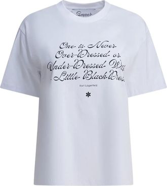 Semper T-shirt con stampa - Bianco