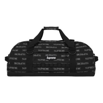 SUPREME FW26 Large Duffle Bag Black FW26B6-BLACK
