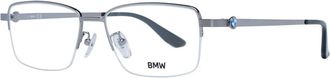 BMW Bmw, Accessoires, Heren, Grijs, ONE Size, Zilveren Optische Monturen Rechthoekige Stijl