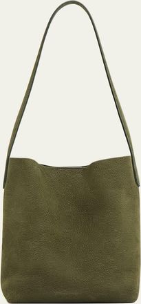 Mansur Gavriel Everyday Cabas Small Suede Shoulder Bag