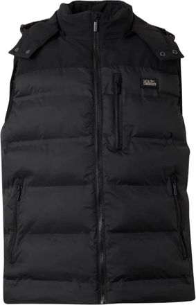 Karl Lagerfeld Vests - Heren - Bodywarmers - Zwart - 3XL - Jassen