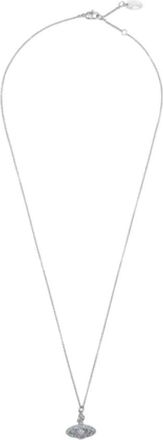 Vivienne Westwood Necklaces, female, Gray, Size: ONE SIZE Grace Small Pendant Necklace