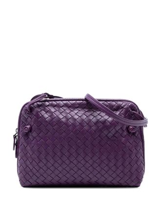Bottega Veneta 2012-2025 Nappa Intrecciato Nodini crossbody bag - women - Nappa Leather - One Size - Purple