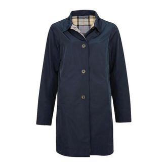 Barbour Single-Breasted Coats, female, Blue, Size: XS Jackets