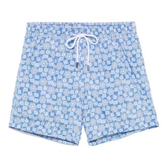 Barba Heren, Badkleding, Blauw, Maat: XL Poliester