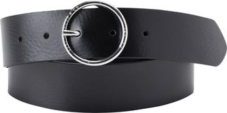 Levi's Lederg&uuml;rtel LEVIS ATHENA, Damen, Gr. 105, schwarz, Rindsleder, G&uuml;rtel Lederg&uuml;rtel