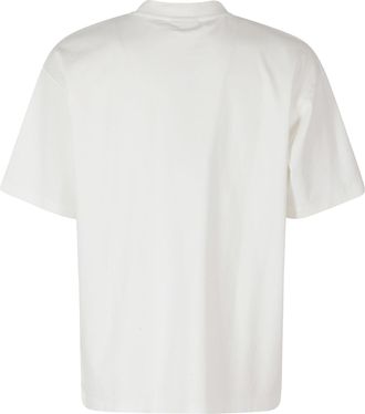 Dr&ocirc;le de Monsieur Casino Scene Print T-Shirt - White