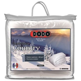 Dodo Dodo Country Piumone Bianco 240 X 260 Cm Caldo Invernale