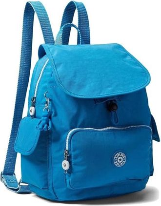 Kipling City Pack Backpack Womens Eager Blue Adjustable Shoulder Strap DDR3137