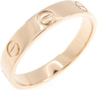Cartier Love Pink Gold (18K) Band Ring (Pre-Owned)