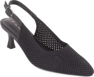 Elie Tahari Galway Slingback Pump in Black at Nordstrom, Size 5.5