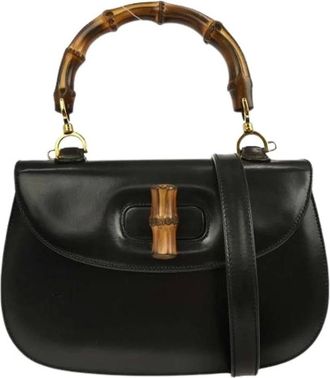 Gucci Pre-owned Handbags, female, Black, Size: ONE SIZE Pre-owned Vintage Handbag
