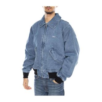 Obey Hombre, Chaquetas, Azul, Talla: S