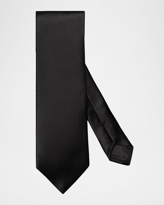 Eton Men & apos;s Silk Satin Tie