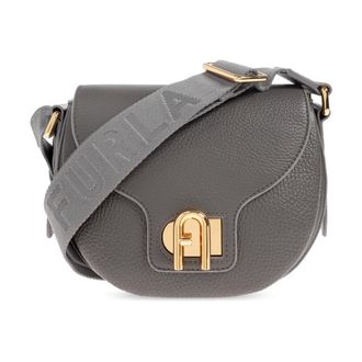Furla Shoulder Bags, female, Gray, Size: ONE SIZE Shoulder bag Lotus Mini