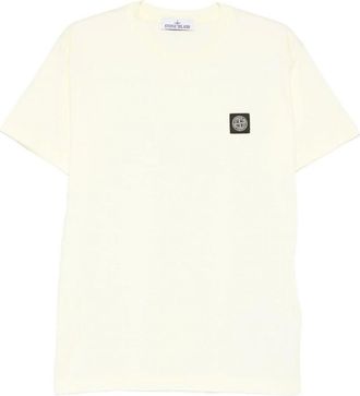 Stone Island S0013 PATCH LOGO T SHIRT Size: XXL, colour: YELLOW