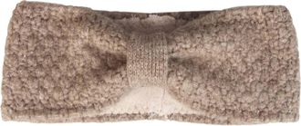 Zwillingsherz Stirnband ZWILLINGSHERZ Muster, Damen, hellbeige, Strick, Obermaterial: 30% Wolle, 30% Viskose, 20% Polyacryl, 20% Polyamid, M&uuml;tzen Stirnband, mit Mus