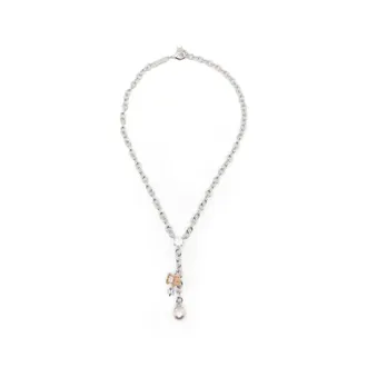 Yvmin Sterling Silver Charm-pendant Necklace
