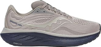 Saucony Mens Ride 18 Running Shoes In Dove/navy