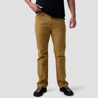 Backcountry Rambler Stretch Canvas 5-Pocket Pant - Mens in Bistre at Nordstrom, Size 36