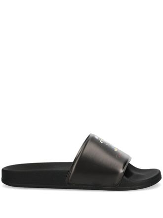 Karl Lagerfeld Karl-motif flip flops - Black