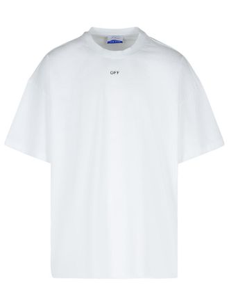 Off-white White Cotton T-Shirt