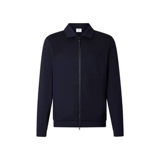 Bogner Ringo jersey jacket for men - Navy blue - XXL