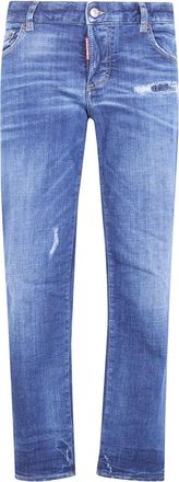 Dsquared2 Jeans, Dames, Blauw, S, Slim-fit Jeans