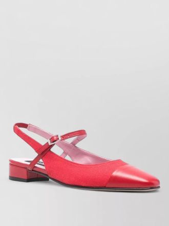 Carel oceano slingback pumps low heel design