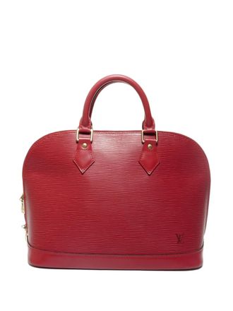 Louis Vuitton 2000 PM Alma &Eacute;pi tote bag - women - Calf Leather - One Size - Red