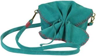 Carlos Falchi Mini Butterfly Suede Leather Bag in Sky at Nordstrom