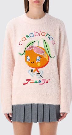 Casablanca Sweater CASABLANCA Woman color Pink