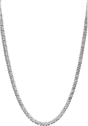 Effy Sterling Silver 1.28 Carat Diamond Tennis Necklace at Nordstrom, Size 18