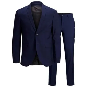 Jack & Jones Single Breasted Suits, male, Blue, XL, Single Breasted Suits