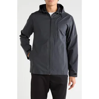 Travis Mathew Shore Side Hooded Jacket in Black at Nordstrom Rack, Size Xxx-Large
