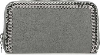 Stella McCartney Grey Classic Signature Wallet