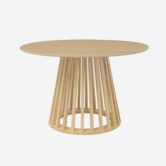 Sweeek Mesa De Comedor Efecto Madera De 4 Plazas