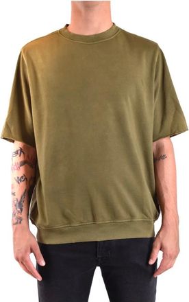 Paolo Pecora T-shirts - Heren - T-shirts - Groen - S - Tops
