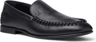Fendi FF Loafer in Nero Nero at Nordstrom, Size 10Us