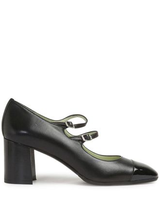 Carel 70 mm Mary Jane pumps - Zwart