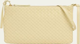 Bottega Veneta Gemellini Leather Crossbody Bag