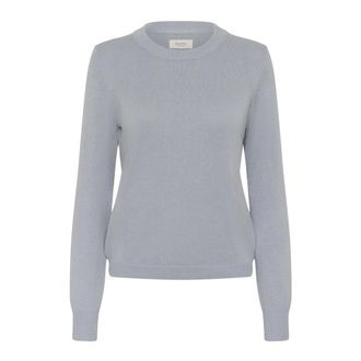 Part Two Truien & Vesten, Dames, Blauw, 2Xl, Gertie PW PU Strik 30308324